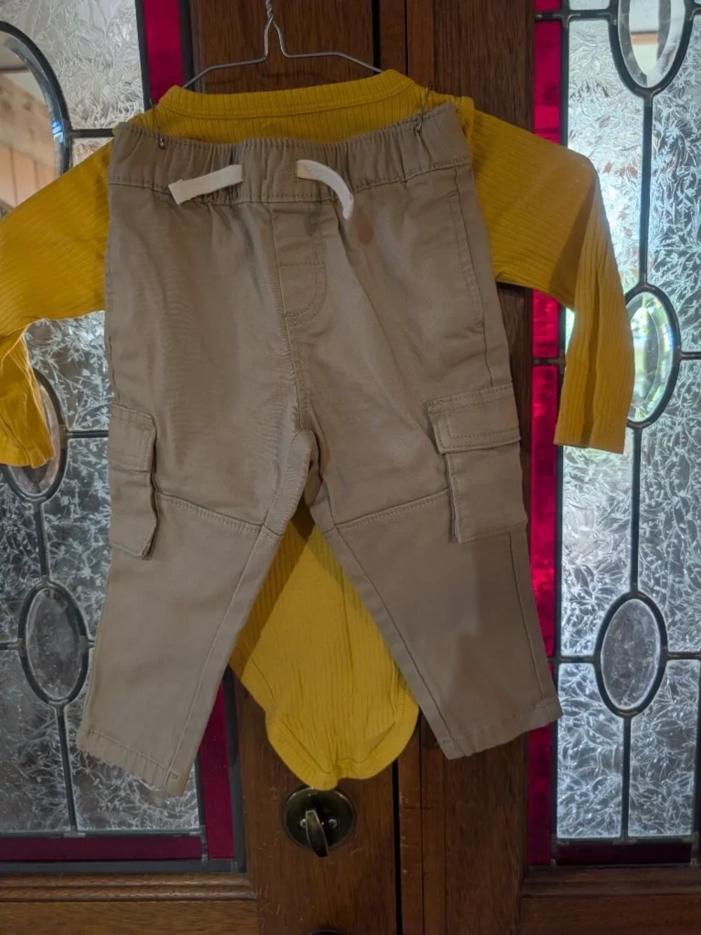 Toddler Boy 2-piece outfit, size 18 months; qty 2